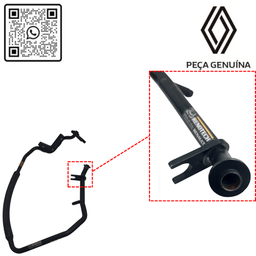 RN 839797 7700839797 MANGUEIRA SAID VALV. D EXPAN. ATE COMPR. LAG 3.0 12V - 2